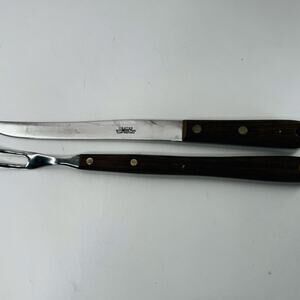 Vintage Dexter Super Stainless Kitchen Carving Set Southbridge Quality